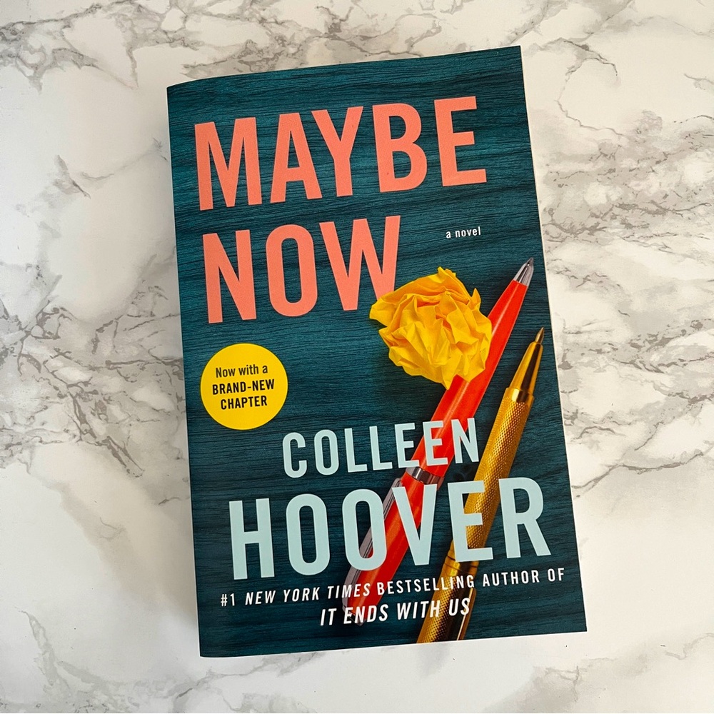 Maybe Now by Colleen Hoover book (with extra chapter) Paperback